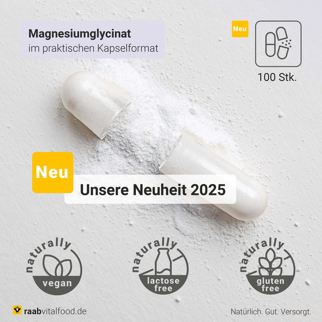 Magnesiumglycinat Kapseln