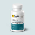 Dose Raab Vitalfood Calcium mit Magnesium, 75 vegane Kapseln mit Citraten und Carbonaten im Verhältnis 2:1, Nahrungsergänzung.