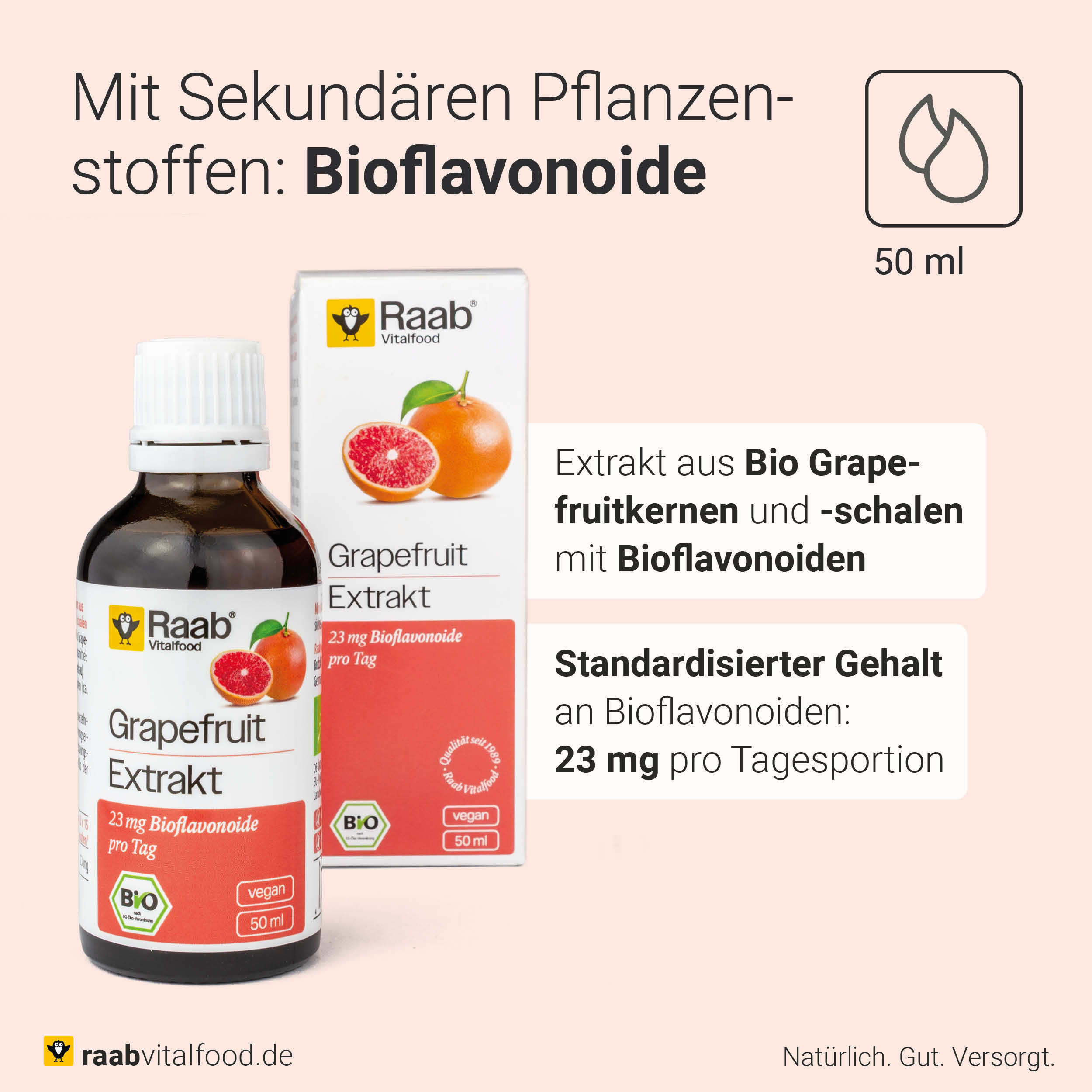 Bio Grapefruit Extrakt Tropfen