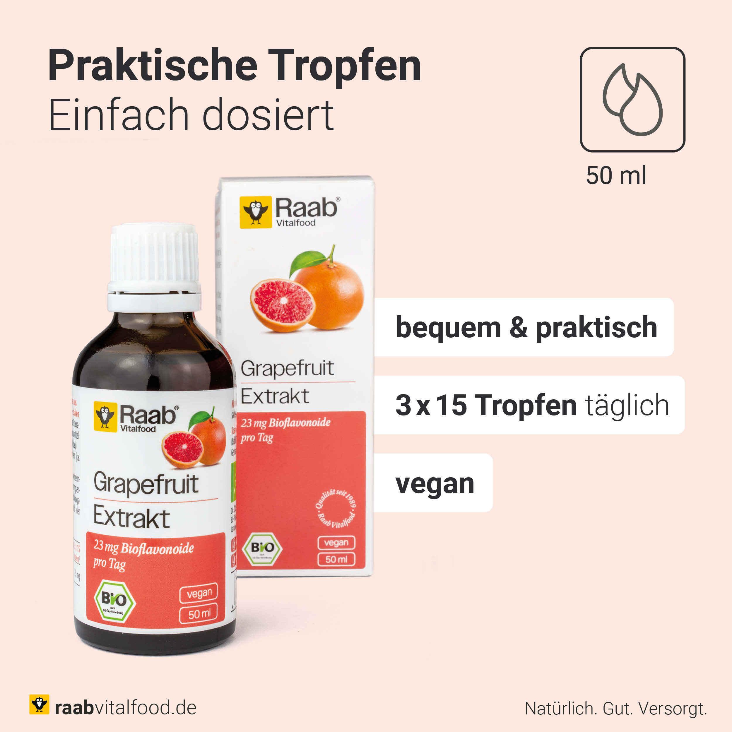 Bio Grapefruit Extrakt Tropfen