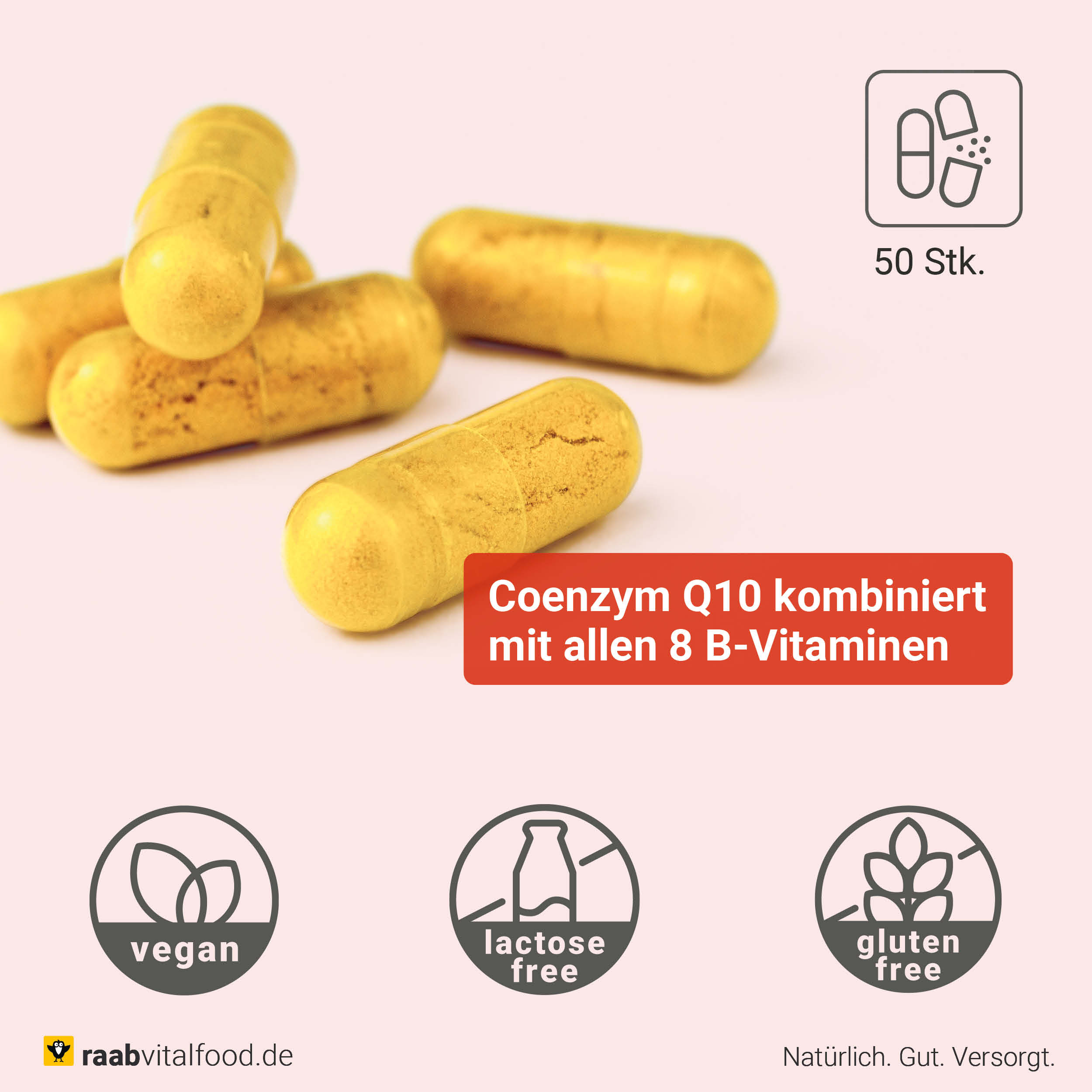 Coenzym Q10 mit B-Vitaminen Kapseln
