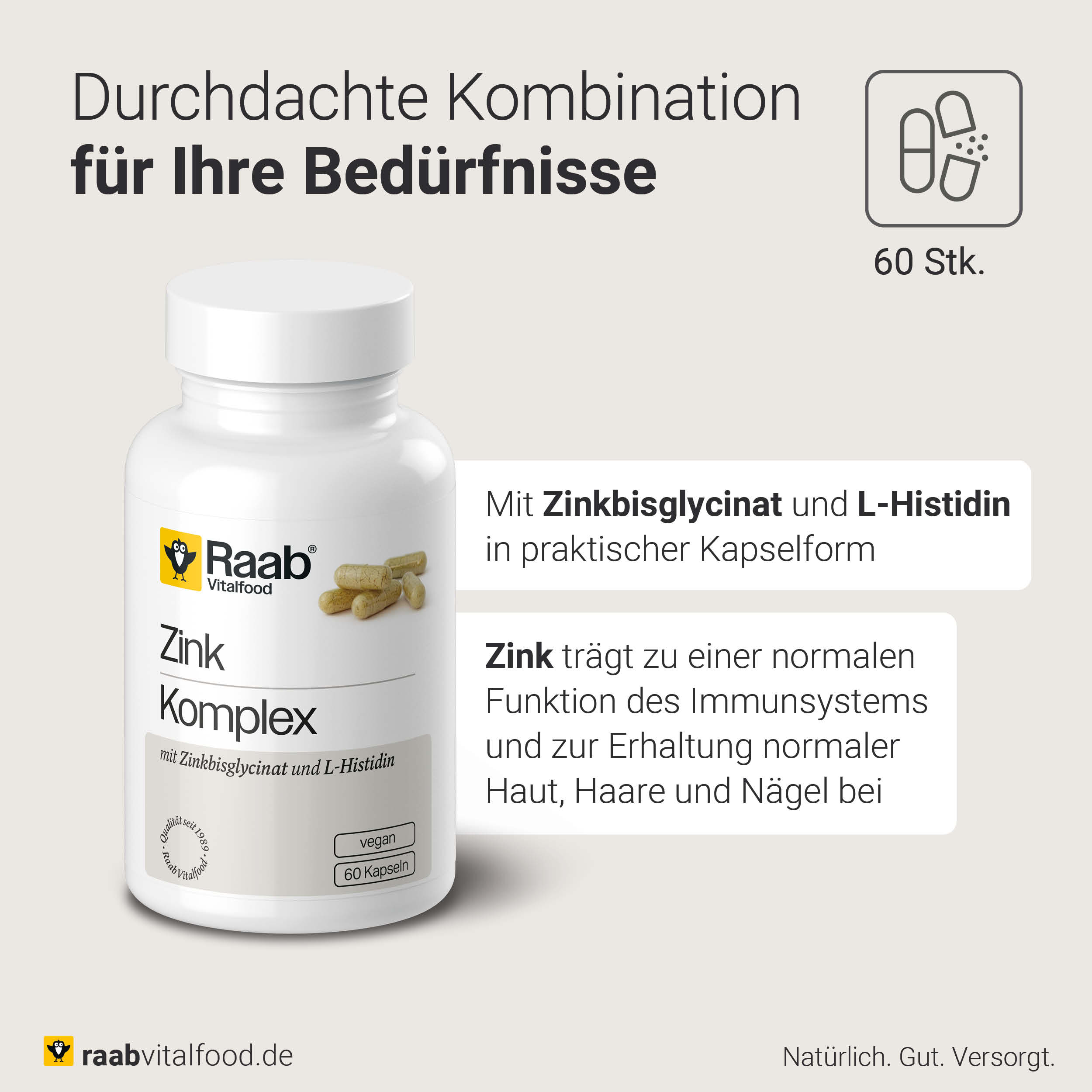 Zink Komplex Kapseln