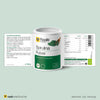 Bio Spirulina Pulver Dose mit Zutatenliste und Nährwerten - 150g aus biologisch zertifizierter Aquakultur