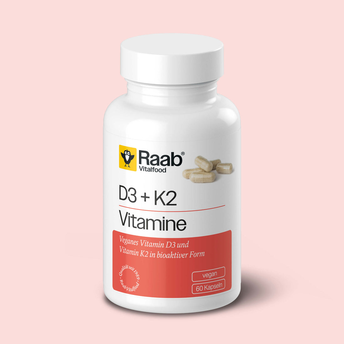 Vitamin D3 + K2 Kapseln