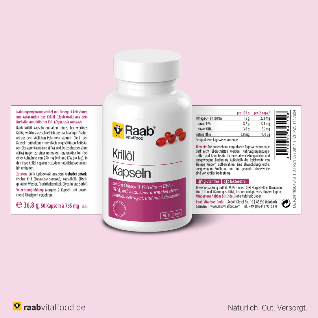 Krillöl Kapseln