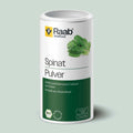 Raab Bio Spinat Pulver 210g - Kalium trägt zur Aufrechterhaltung eines normalen Blutdrucks bei, Calcium wird für die Erhaltung normaler Knochen benötigt, Spinatblattpulver aus Deutschland