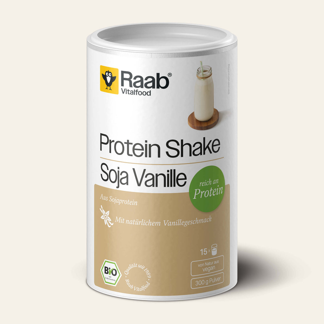 Bio Protein Shake Soja Vanille Pulver