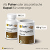 Bio Ashwagandha Pulver - Withania somnifera Wurzelpulver, vegan und glutenfrei