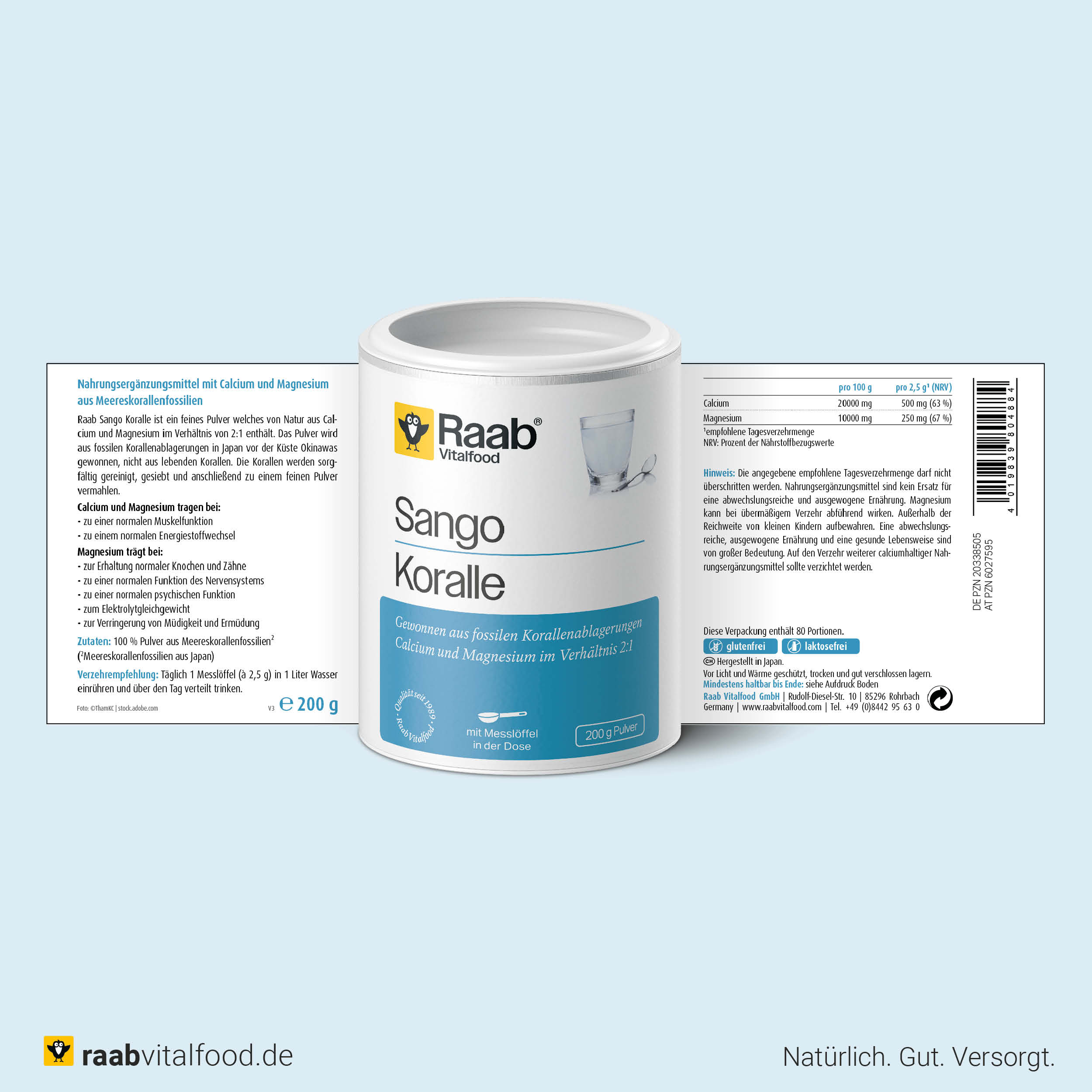 Sango Koralle Pulver