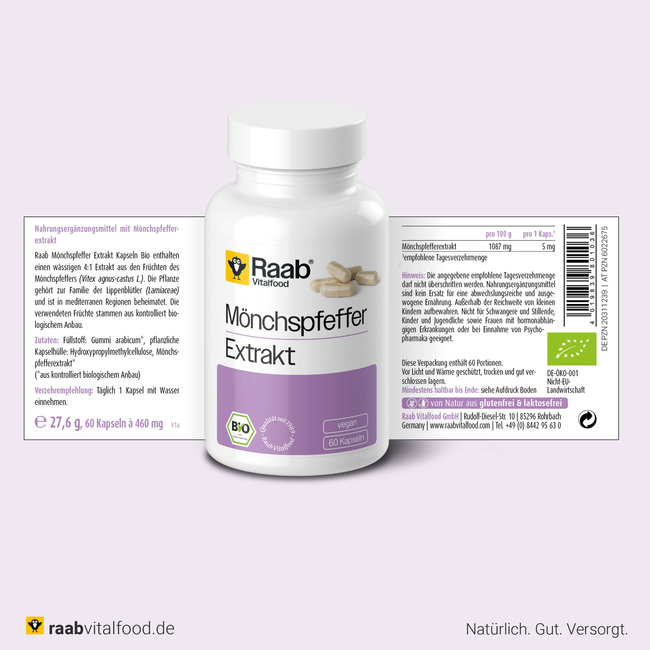 Mönchspfeffer Extrakt Kapseln