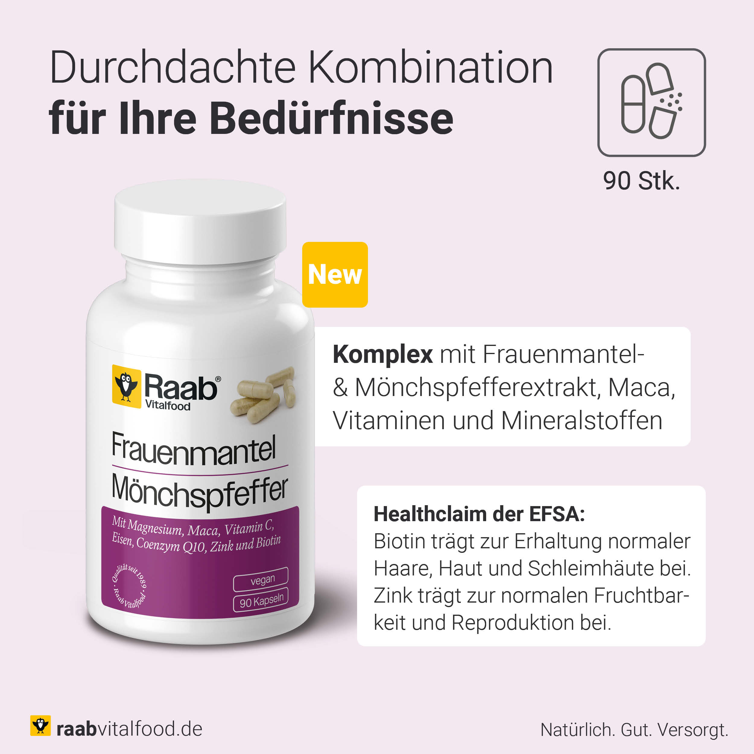 Frauenmantel Mönchspfeffer Kapseln