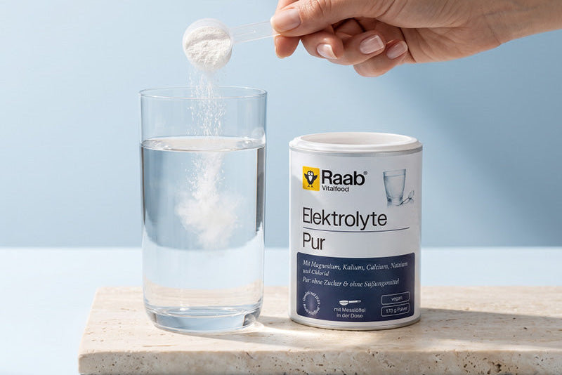 Warum Elektrolyte Pur Pulver von Raab Vitalfood
