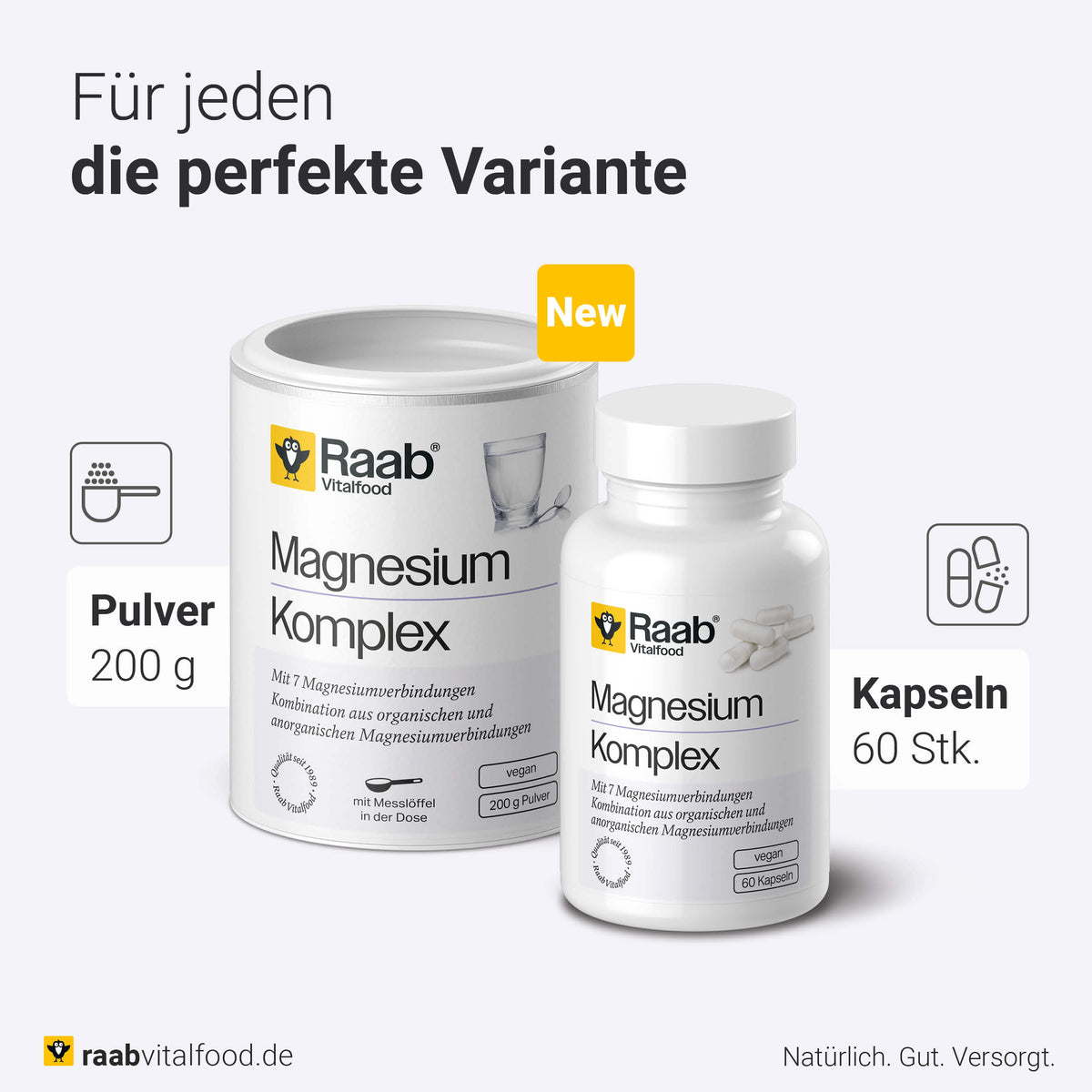 Magnesium Komplex Pulver